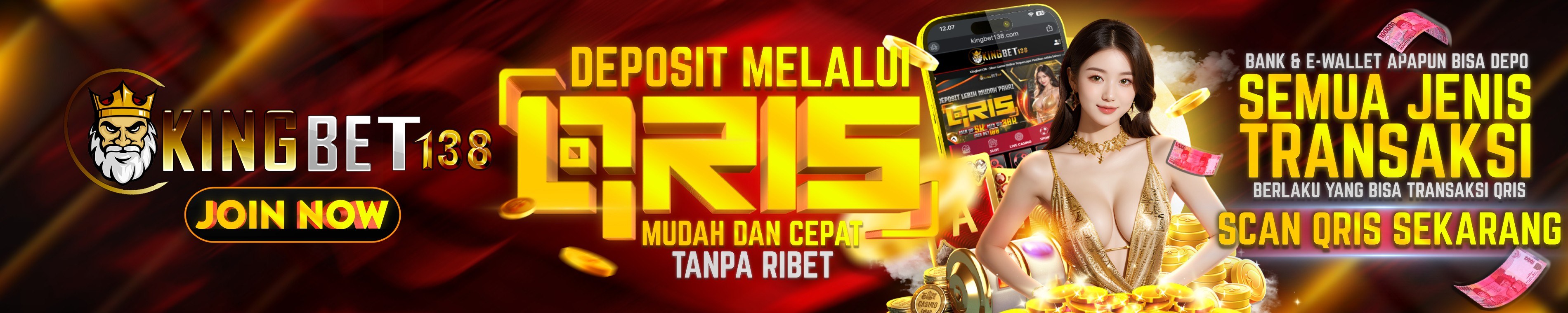 KINGBET138 DEPOSIT QRIS